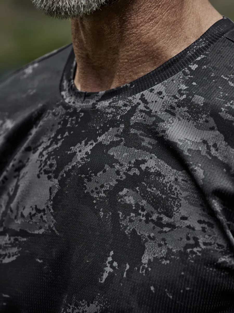 HARKILA NOCTYX Camo T-Shirt - Mens - AXIS MSP Black