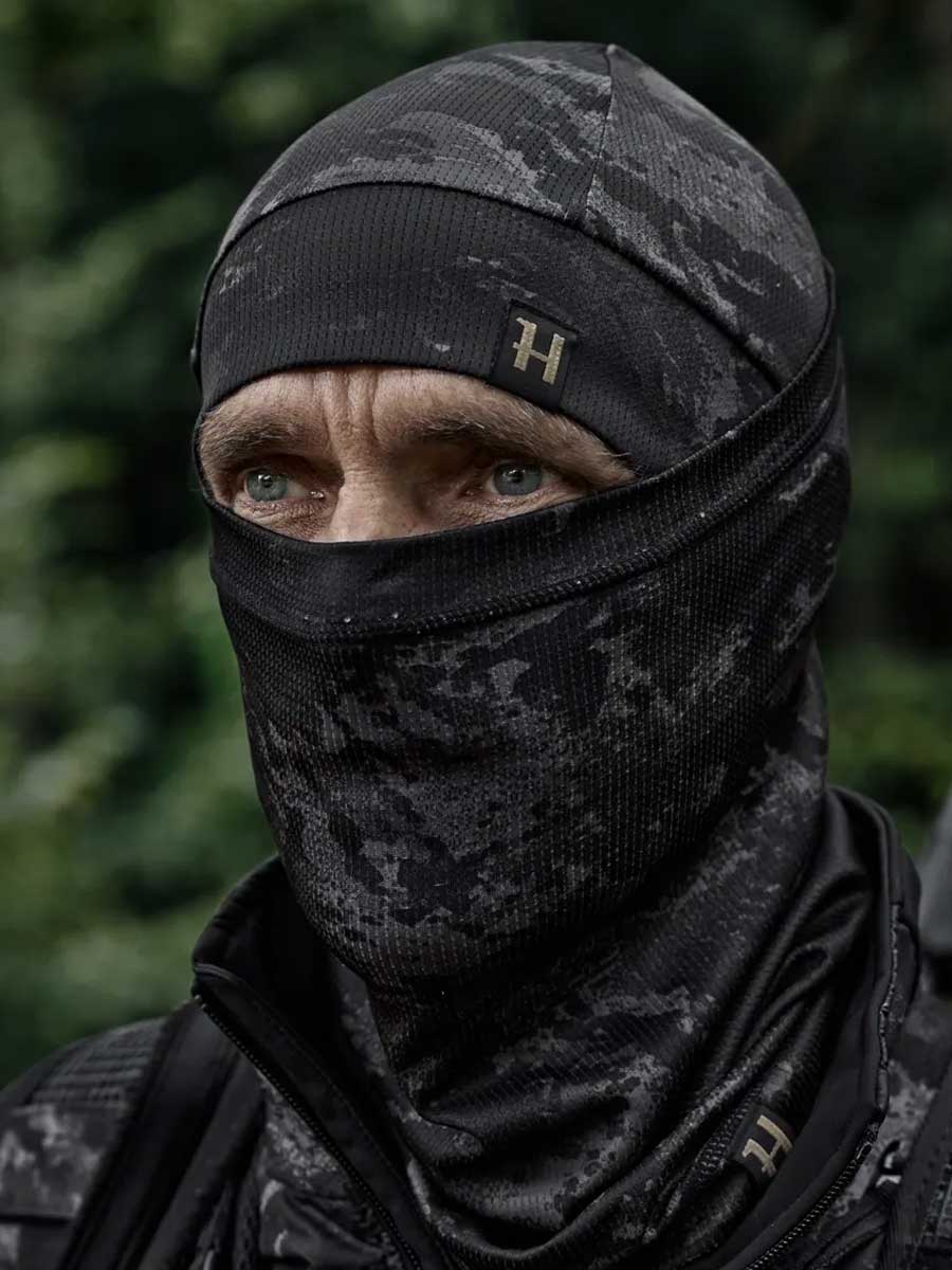 HARKILA NOCTYX Neck Gaiter - AXIS MSP Black Camo