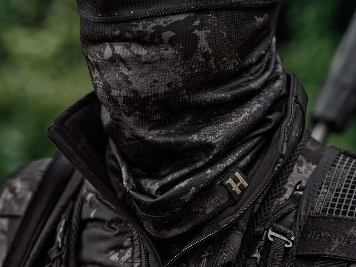 HARKILA NOCTYX Neck Gaiter - AXIS MSP Black Camo