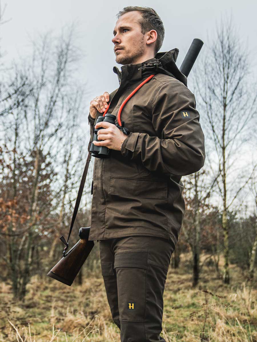 HARKILA Nordic Hunter HWS Jacket - Windproof & Waterproof - Mens - Willow Green