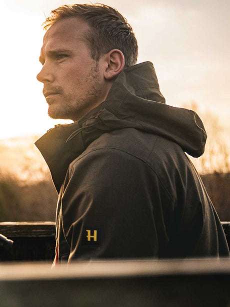 HARKILA Nordic Hunter HWS Jacket - Windproof & Waterproof - Mens - Willow Green