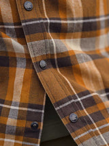 HARKILA Pajala Shirt - Mens Brushed Cotton - Cornstalk Check