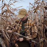 HARKILA Pajala Shirt - Mens Brushed Cotton - Cornstalk Check