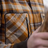 HARKILA Pajala Shirt - Mens Brushed Cotton - Cornstalk Check