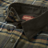 HARKILA Pajala Shirt - Mens Brushed Cotton - Willow Green Check