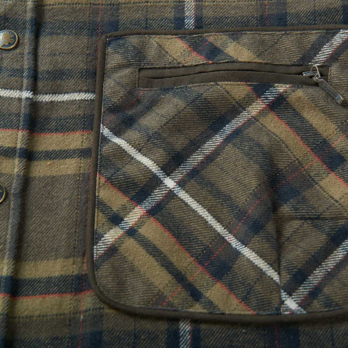 HARKILA Pajala Shirt - Mens Brushed Cotton - Willow Green Check