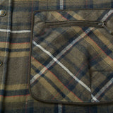 HARKILA Pajala Shirt - Mens Brushed Cotton - Willow Green Check