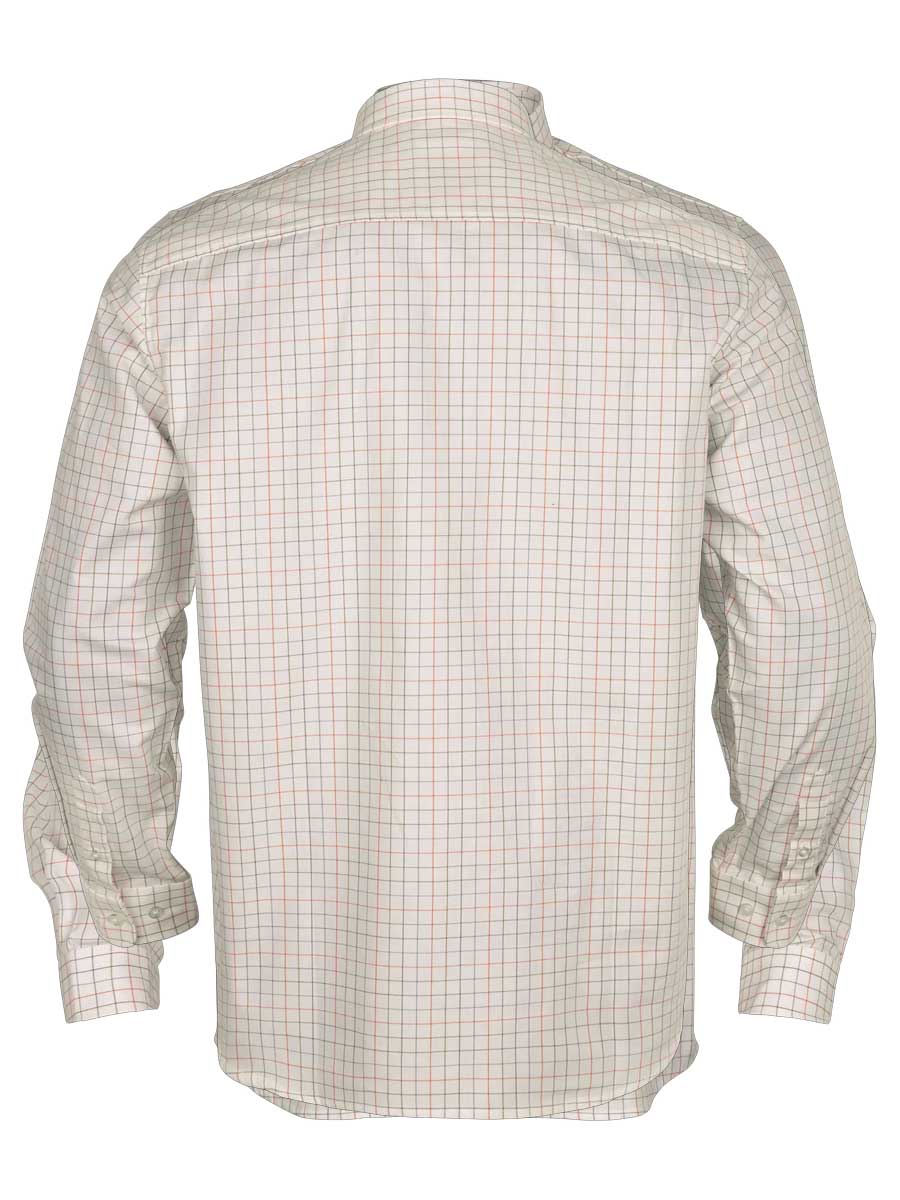 HARKILA Portfield Long Sleeve Shirt - Mens - Mandarin Check