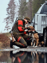 Load image into Gallery viewer, HARKILA Pro Hunter Dog Keeper GTX Jacket - Mens - Willow green &amp; Orange
