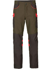 Load image into Gallery viewer, HARKILA Pro Hunter Dog Keeper GTX Trousers - Mens - Willow Green &amp; Orange

