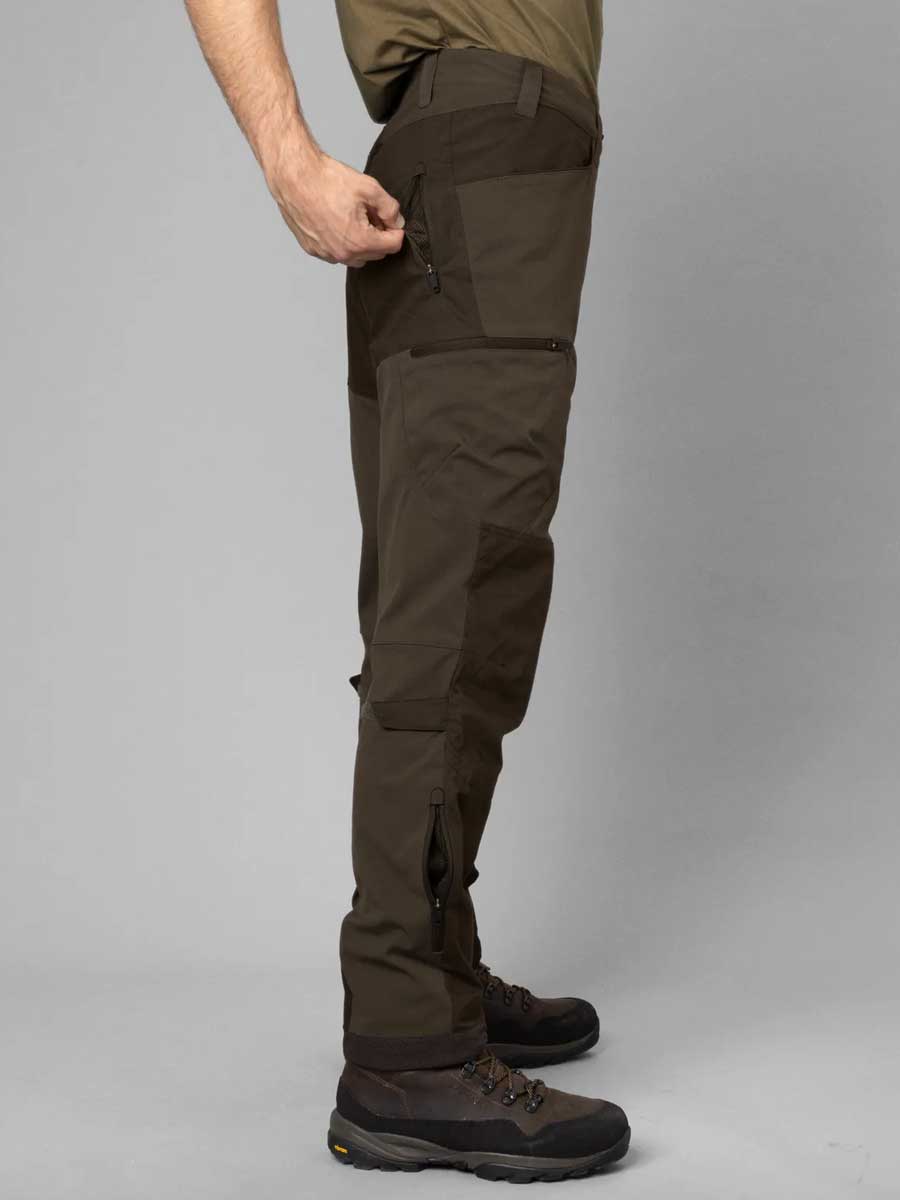 HARKILA Ragnar Trousers - Mens - Slate Brown & Willow Green