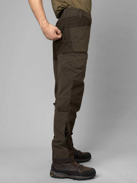 HARKILA Ragnar Trousers - Mens - Slate Brown & Willow Green