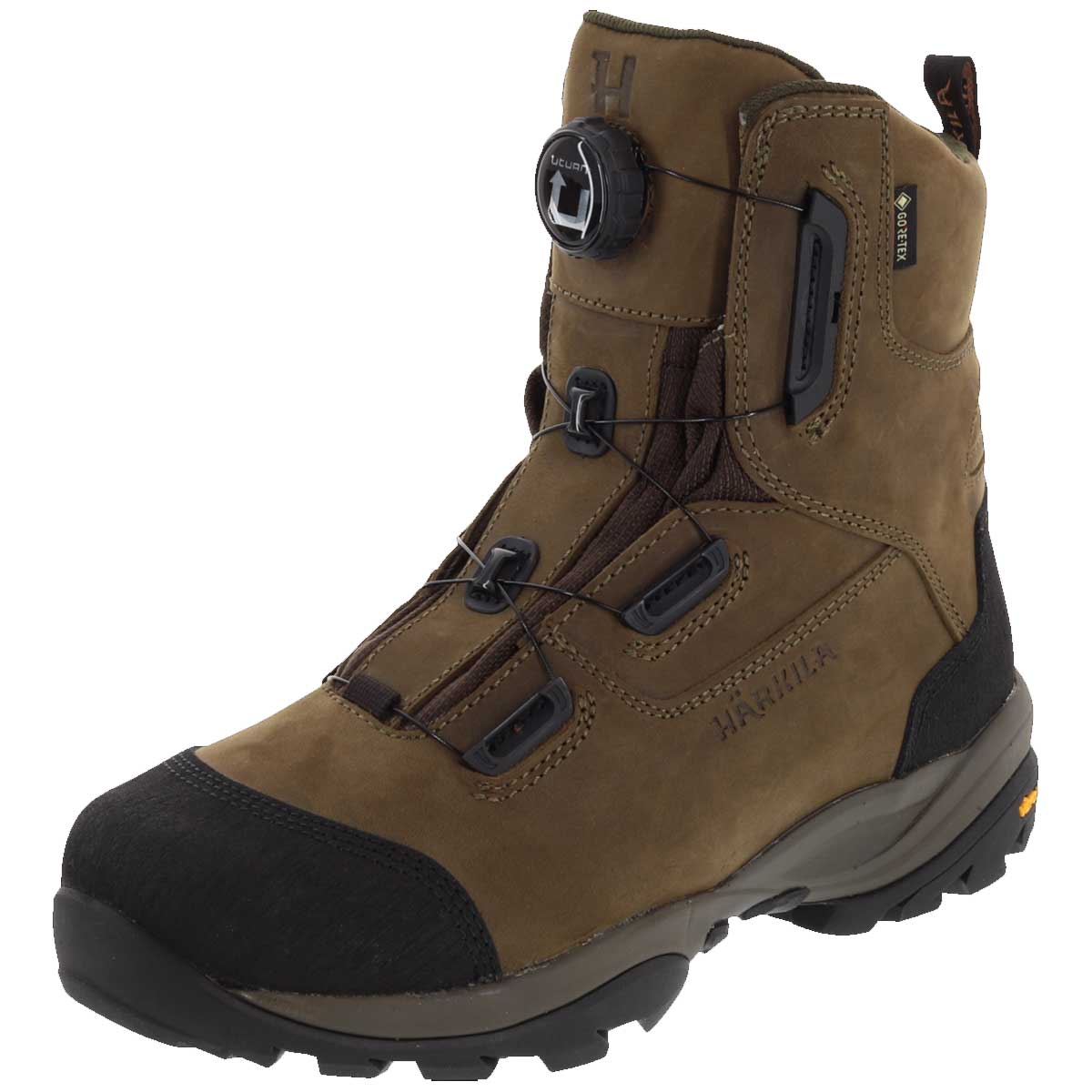 HARKILA Reidmar Mid 2.0 GTX Boots - U-turn Wire Lacing System - Willow Green