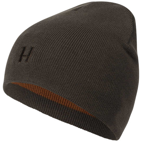 HARKILA Reversible Beanie - Shadow Brown / Rustique Clay