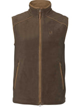 HARKILA Sandhem 200 Fleece Gilet - Mens Polartec - Demitasse Brown