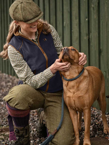 HARKILA Sandhem 200 Fleece Gilet - Women's - Deep Well Purple