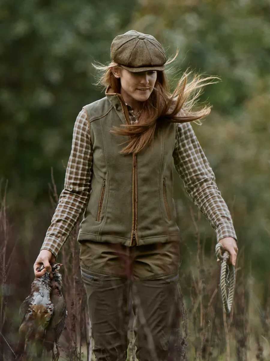 HARKILA Sandhem 200 Fleece Gilet - Women's - Grape Leaf