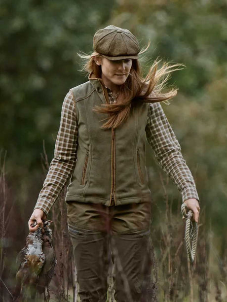 HARKILA Sandhem 200 Fleece Gilet - Women's - Grape Leaf