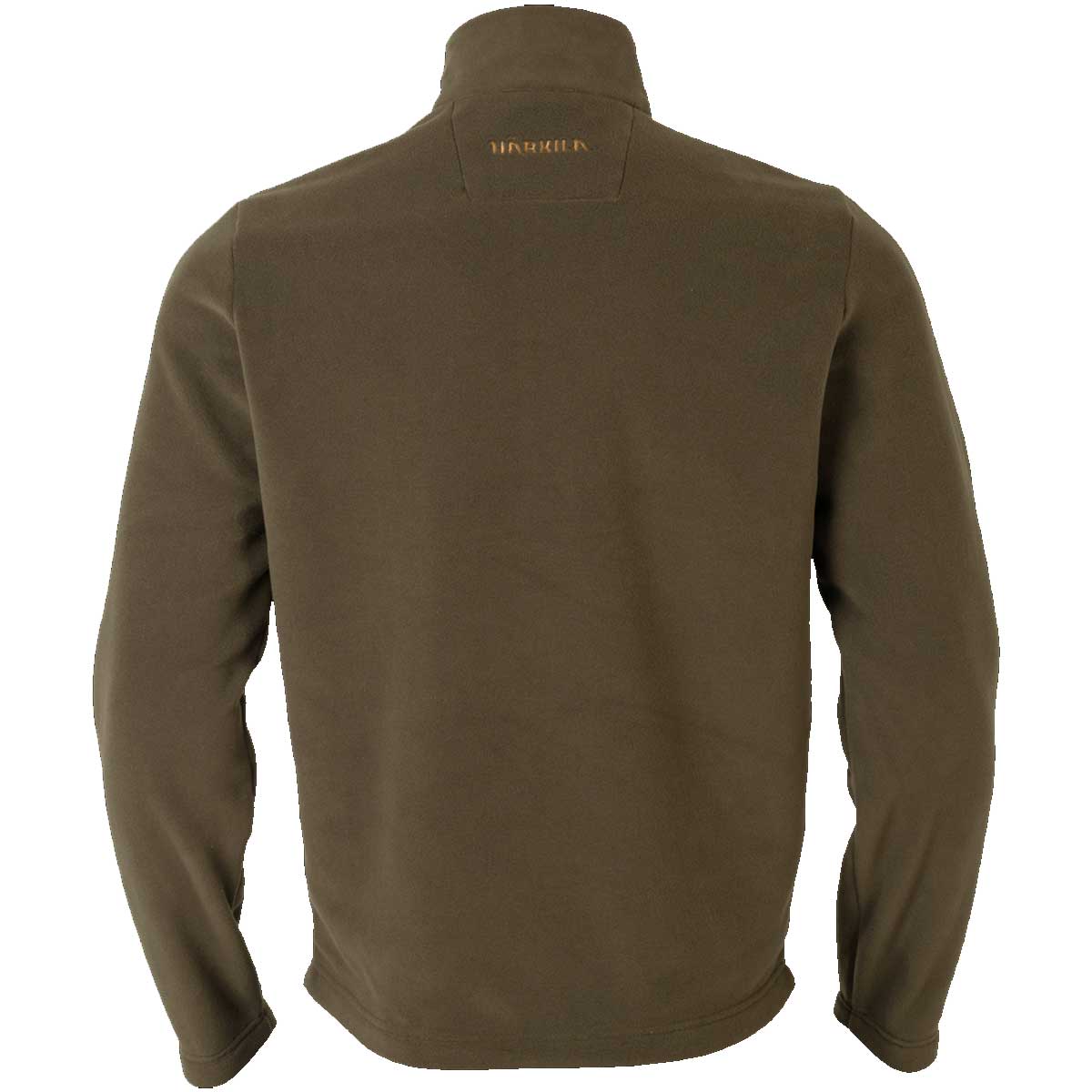 Harkila Sandhem 200 Quarter Zip Fleece Pullover - Mens Polartec - Willow Green