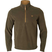 Load image into Gallery viewer, Harkila Sandhem 200 Quarter Zip Fleece Pullover - Mens Polartec - Willow Green
