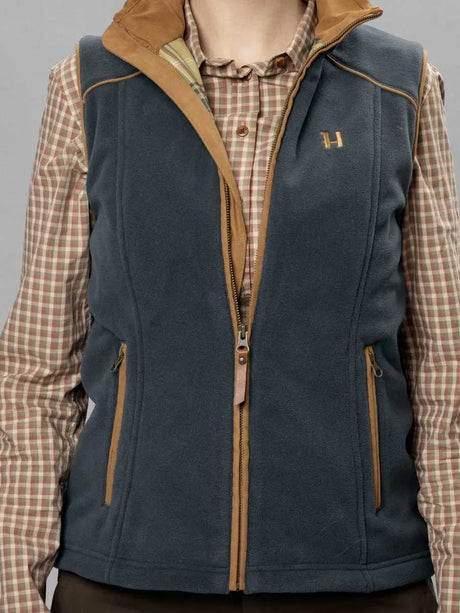 HARKILA Sandhem 200 Fleece Gilet - Women's - Dark Navy