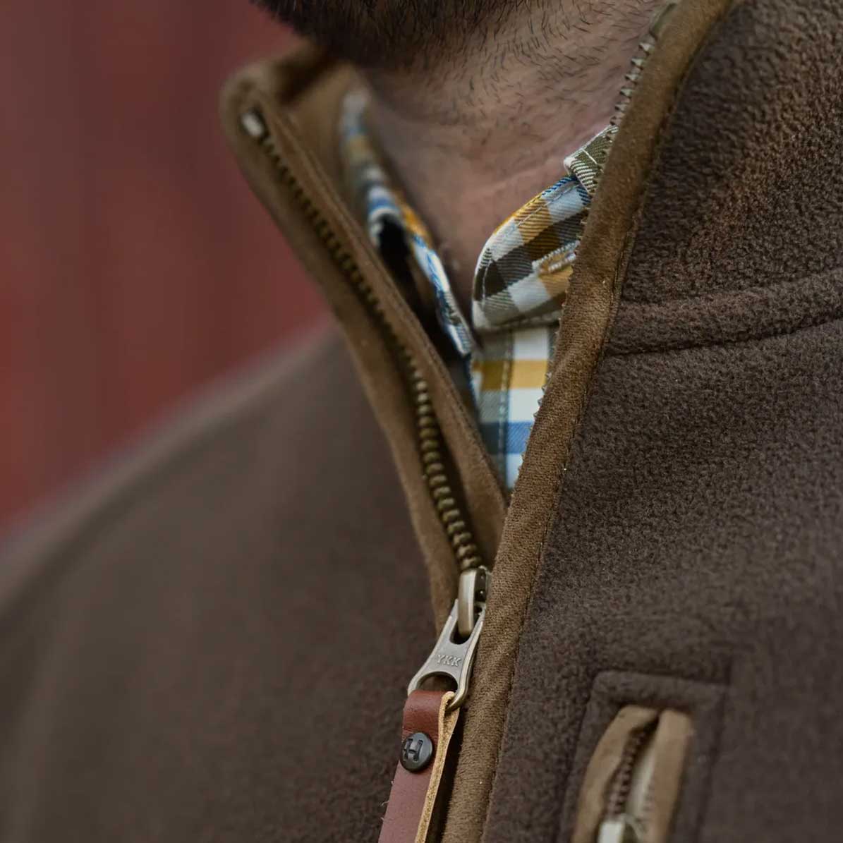 HARKILA Sandhem Sherpa Fleece Jacket - Mens - Demitasse Brown
