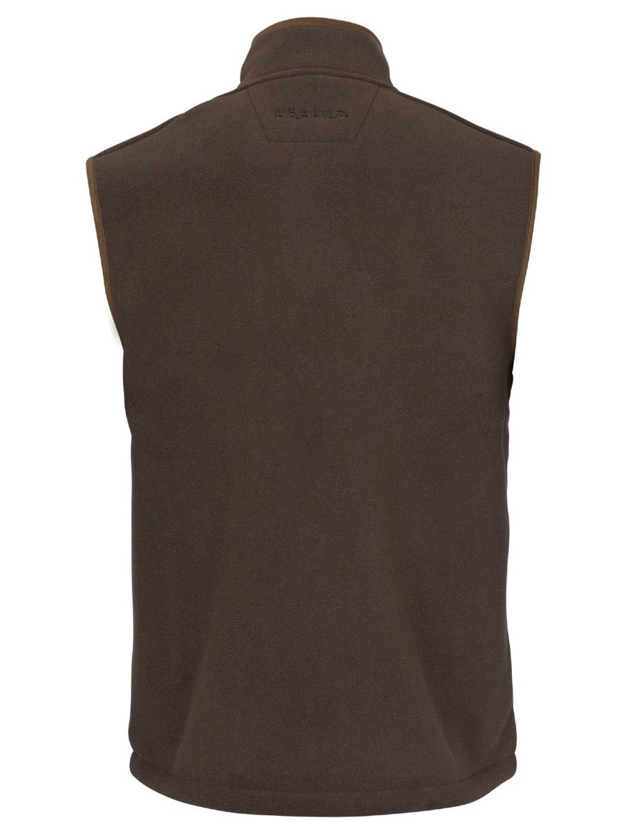 HARKILA Sandhem Sherpa Fleece Waistcoat - Mens - Demitasse Brown
