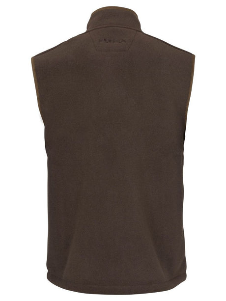 HARKILA Sandhem Sherpa Fleece Waistcoat - Mens - Demitasse Brown