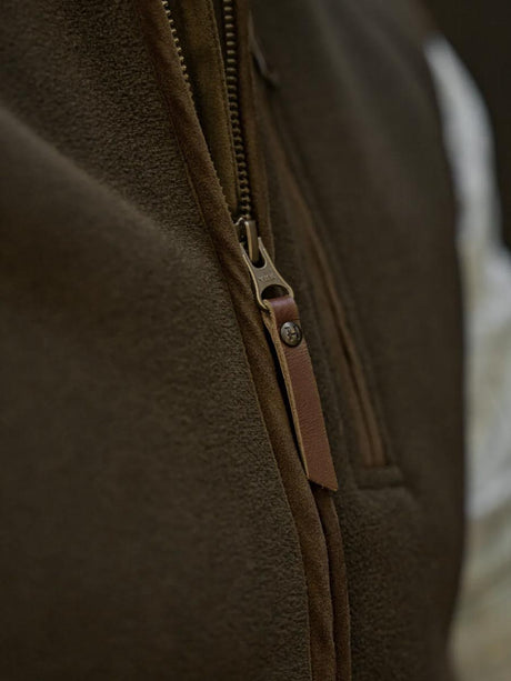 HARKILA Sandhem Sherpa Fleece Waistcoat - Mens - Willow Green