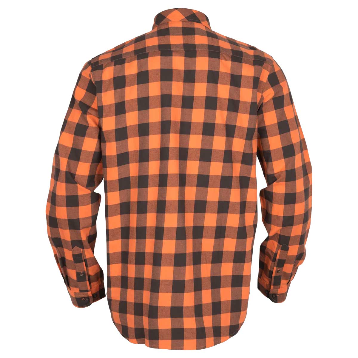 HARKILA Scandinavian Long Sleeve Shirt - Mens - Mandarin Check