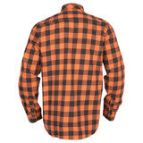 HARKILA Scandinavian Long Sleeve Shirt - Mens - Mandarin Check