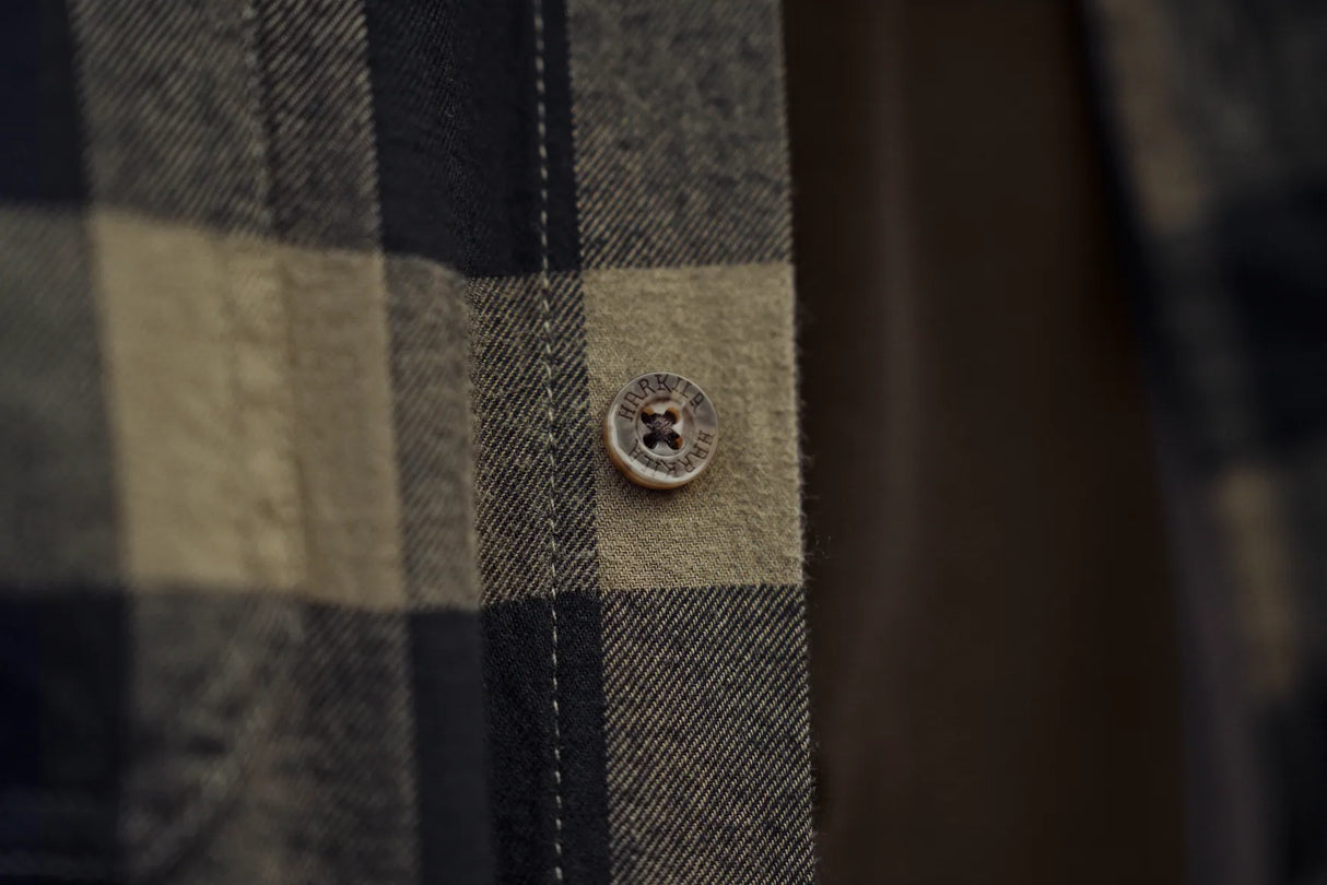 HARKILA Scandinavian Long Sleeve Shirt - Mens - Tarmac Check