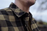 HARKILA Scandinavian Long Sleeve Shirt - Mens - Tarmac Check