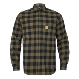 HARKILA Scandinavian Long Sleeve Shirt - Mens - Tarmac Check