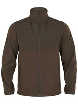 HARKILA Scandinavian Softshell Jacket - Mens - Willow Green / Shadow Brown