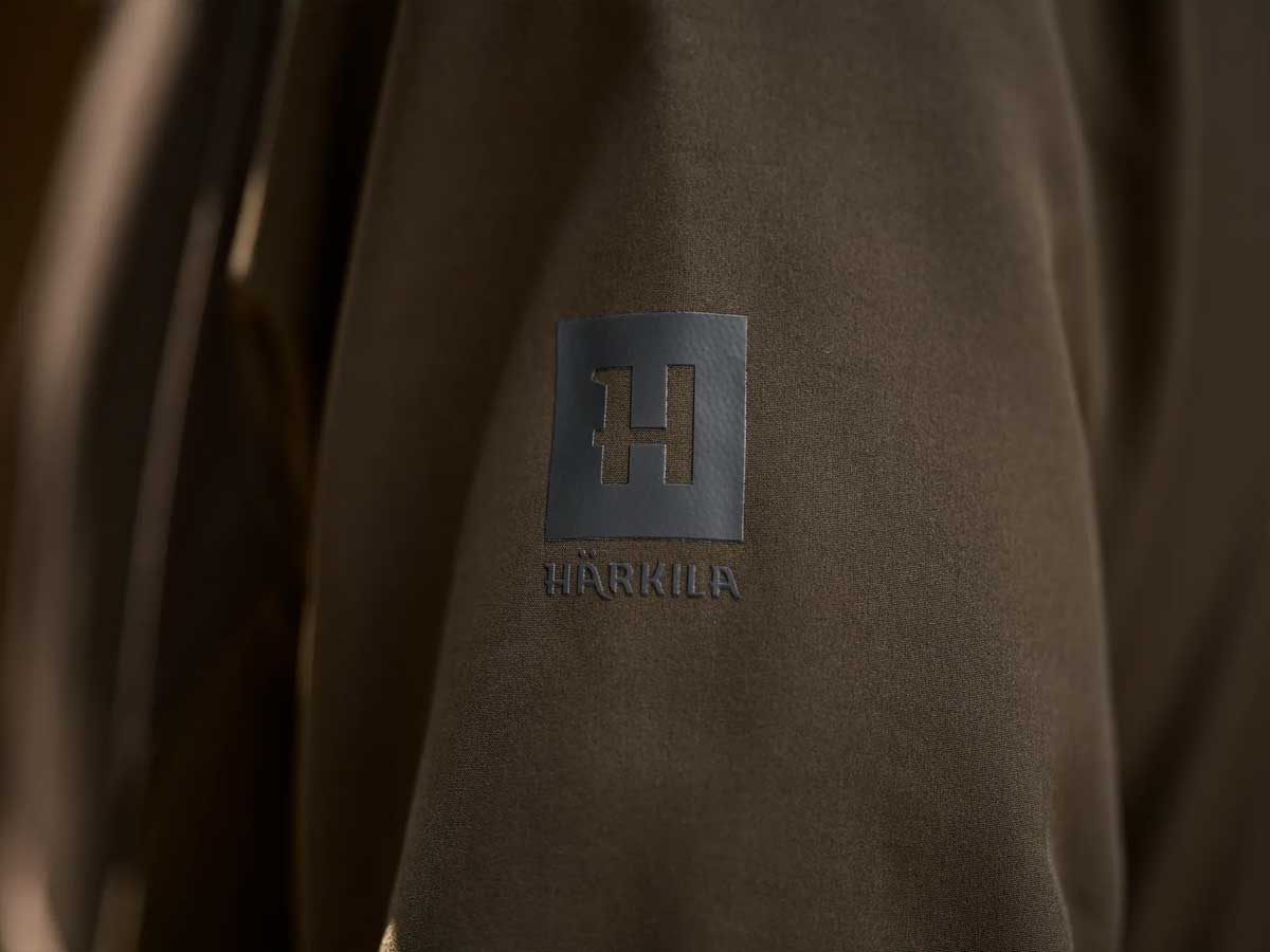 HARKILA Scandinavian Softshell Jacket - Mens - Willow Green / Shadow Brown