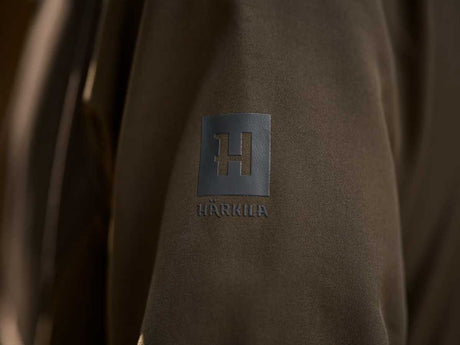 HARKILA Scandinavian Softshell Jacket - Mens - Willow Green / Shadow Brown