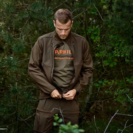 HARKILA Scandinavian T-Shirt - Mens - Grape Leaf