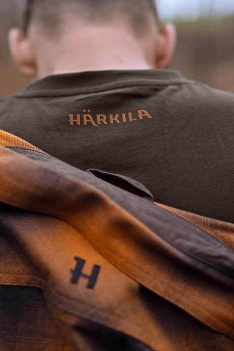 HARKILA Scandinavian T-Shirt - Mens - Shadow Brown