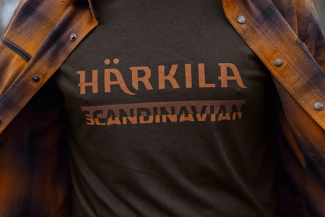 HARKILA Scandinavian T-Shirt - Mens - Shadow Brown