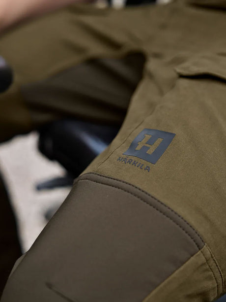 HARKILA Scandinavian Trousers - Mens - Dark Olive / Willow green