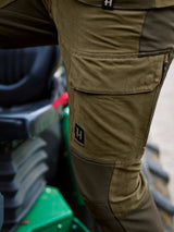 HARKILA Scandinavian Trousers - Mens - Dark Olive / Willow green