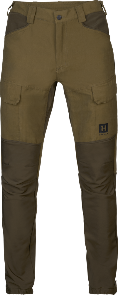 HARKILA Scandinavian Trousers - Mens - Dark Olive / Willow green