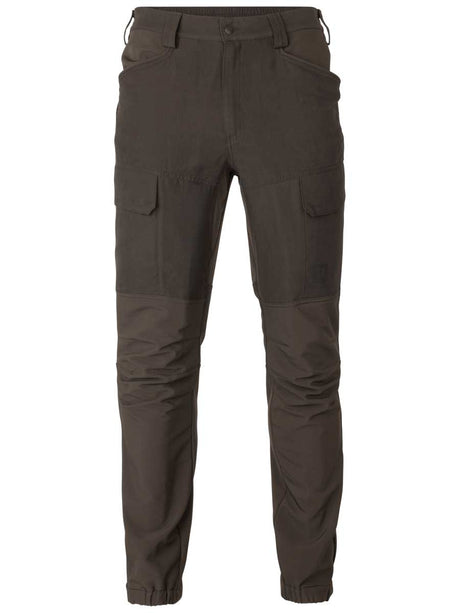 HARKILA Scandinavian Trousers - Mens - Shadow Brown / Deep Brown