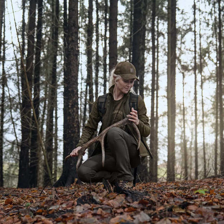 HARKILA Scandinavian Trousers - Womens - Shadow Brown / Deep Brown
