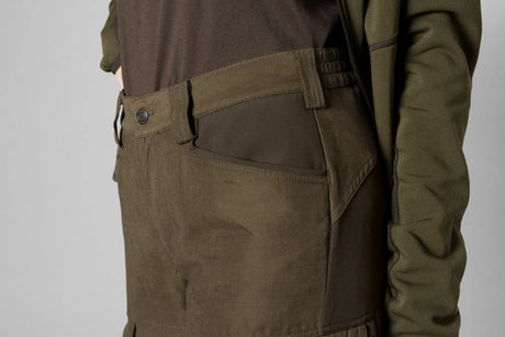 HARKILA Scandinavian Trousers - Womens - Willow Green / Deep Brown