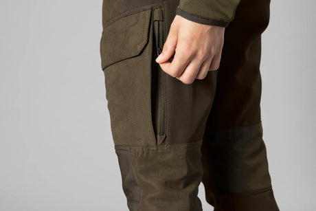 HARKILA Scandinavian Trousers - Womens - Willow Green / Deep Brown