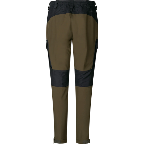 HARKILA Scandinavian Trousers - Womens - Willow Green / Deep Well Purple