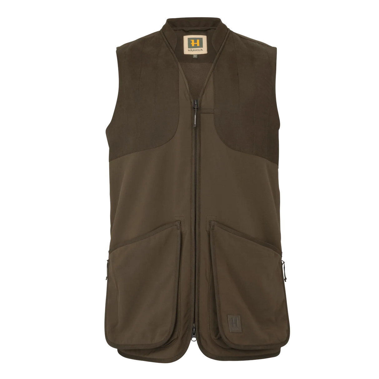 HARKILA Skye Shooting Waistcoat - Mens - Willow Green / Shadow Brown