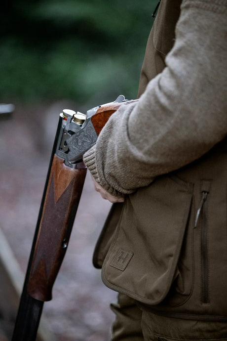 HARKILA Skye Shooting Waistcoat - Mens - Willow Green / Shadow Brown